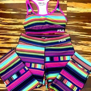 NWOT FILA Workout Set